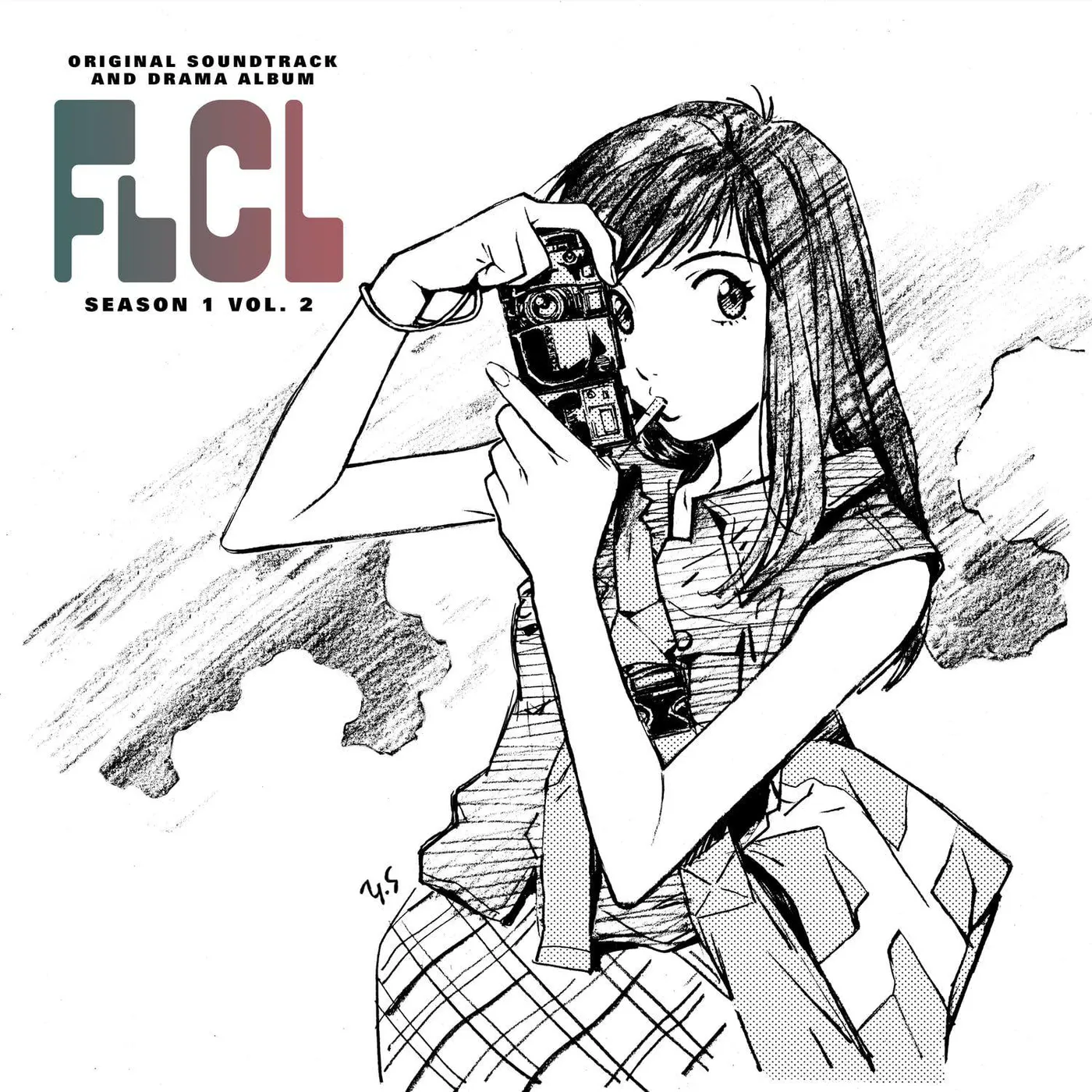 the pillows FLCL: Season 1 - Vol. 2 Original Soundtrack (Drama Album) (Translucent Blue Marble/2LP) Vinyl Record
