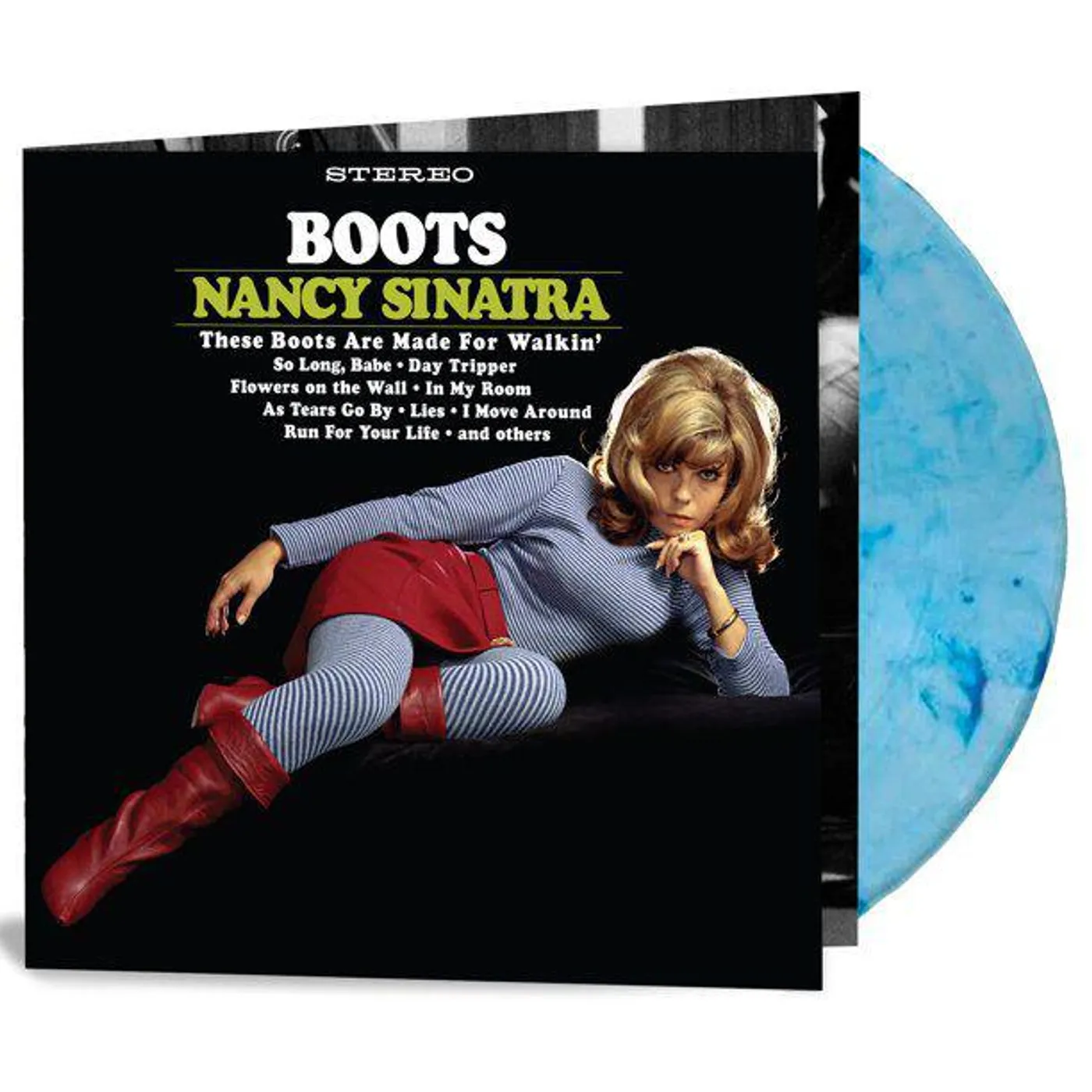 Nancy Sinatra Boots (Blue) Vinyl Record