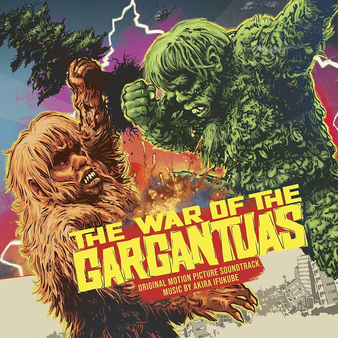 Akira Ifukube War Of The Gargantuas Original Soundtrack (Sanda & Gaira Colored/180g/2LP) Vinyl Record