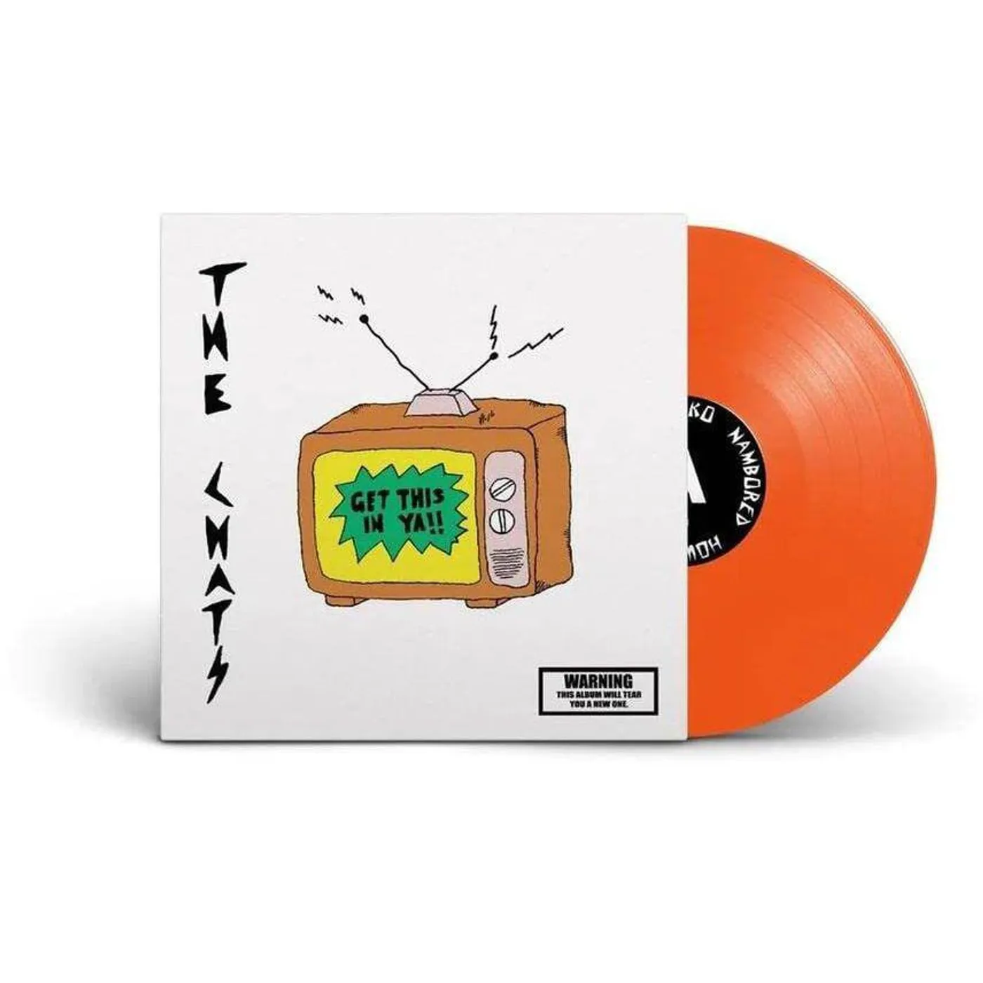 The Chats GET THIS IN YA (HI-VIS ORANGE VINYL) Vinyl Record