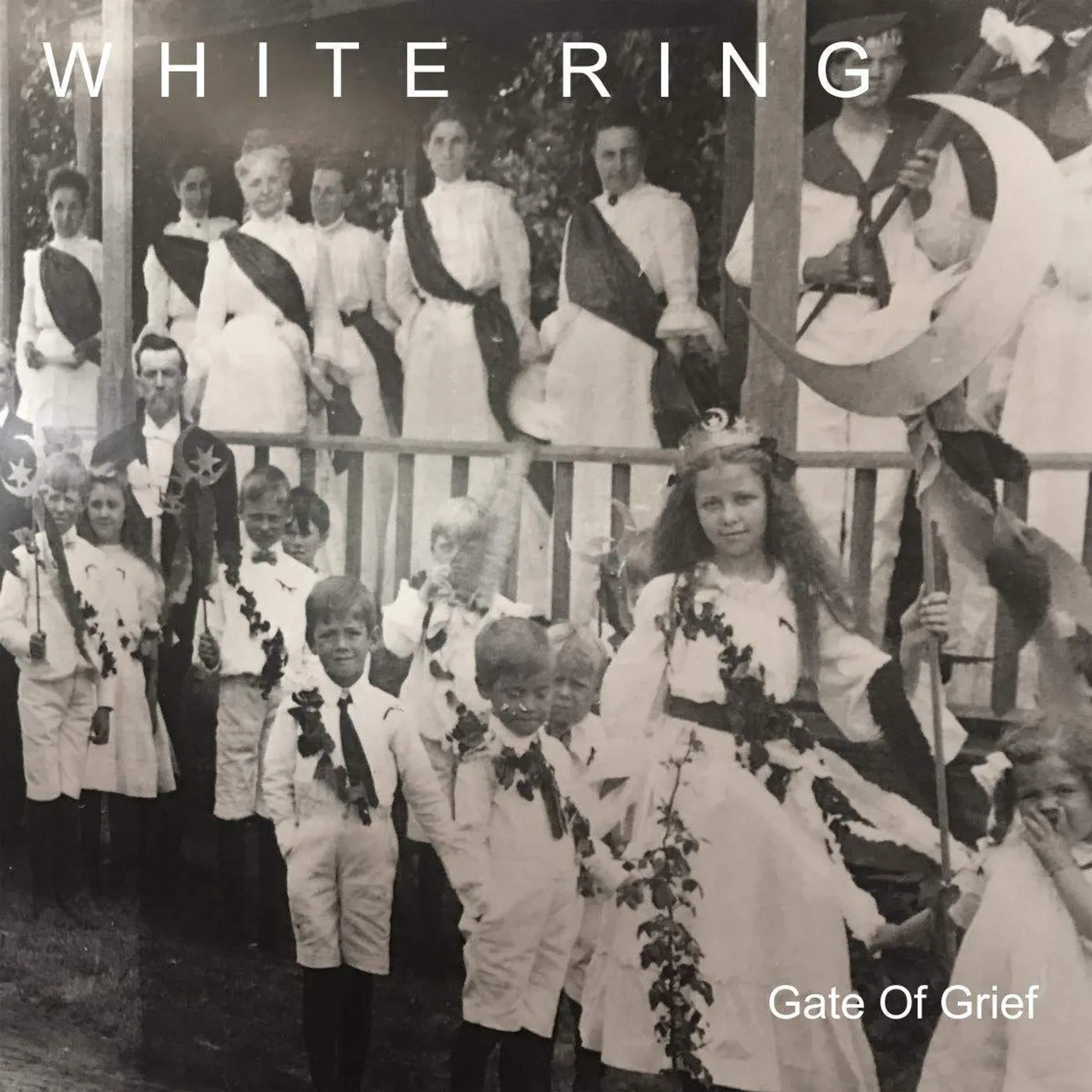 White Ring Gate of Grief Vinyl Record