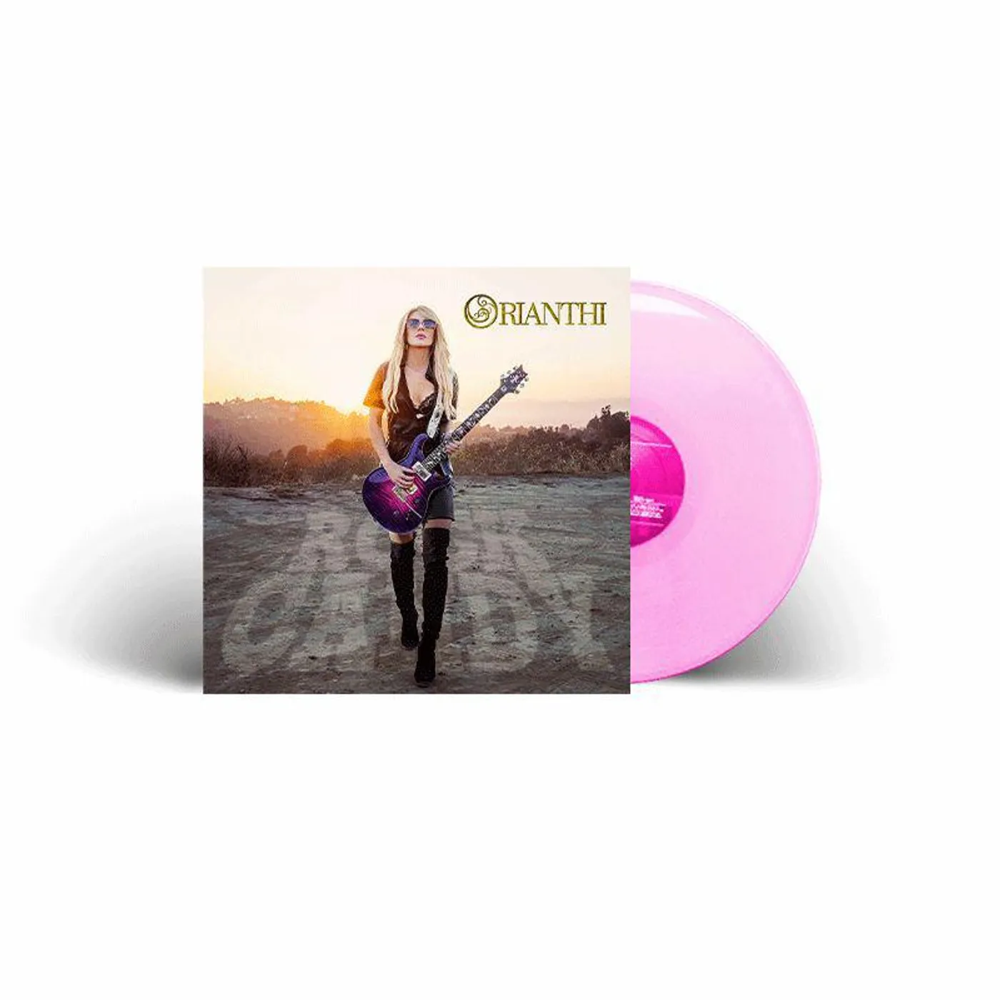Orianthi Rock Candy (Pink) Vinyl Record