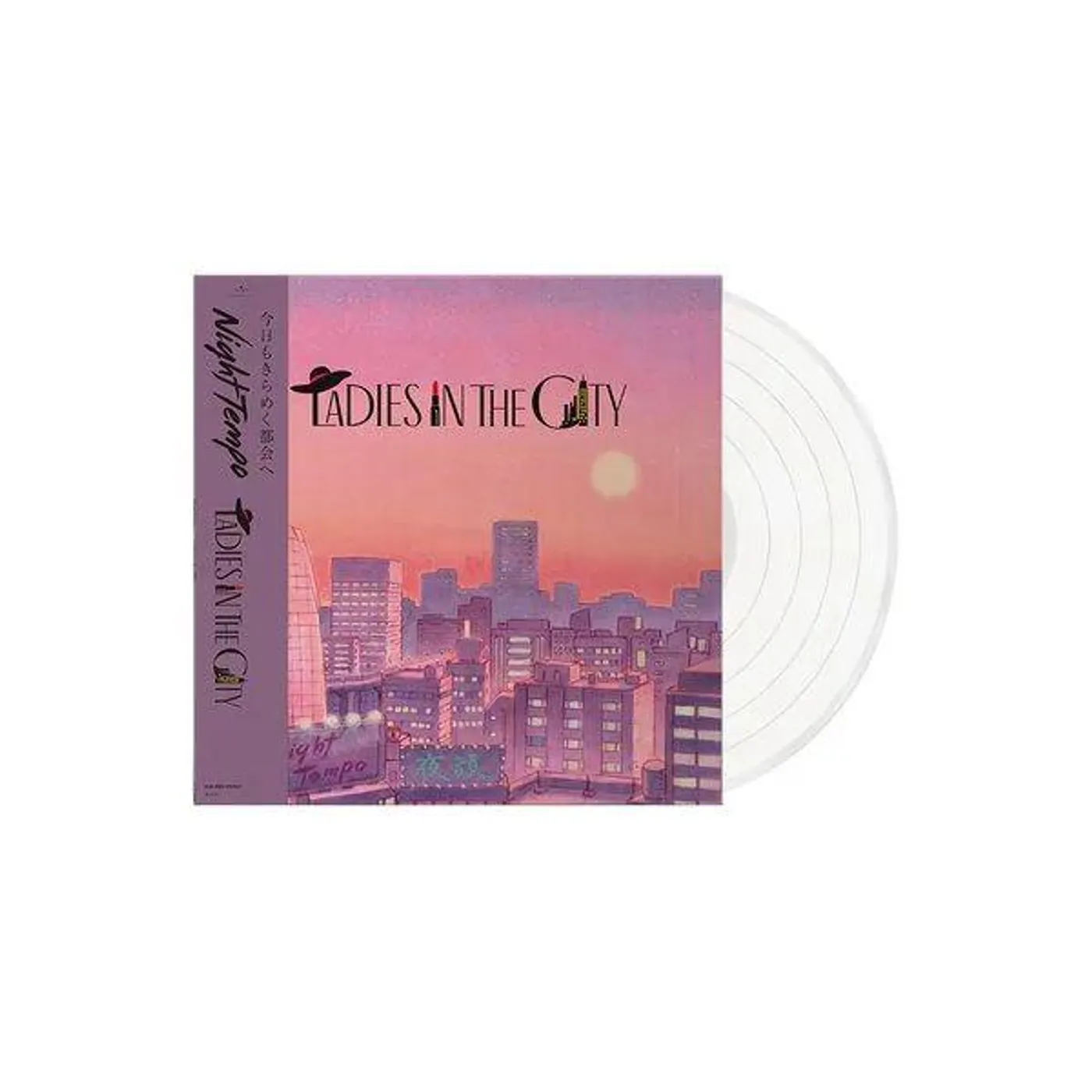 Night Tempo Ladies In The City (Clear) Vinyl Record