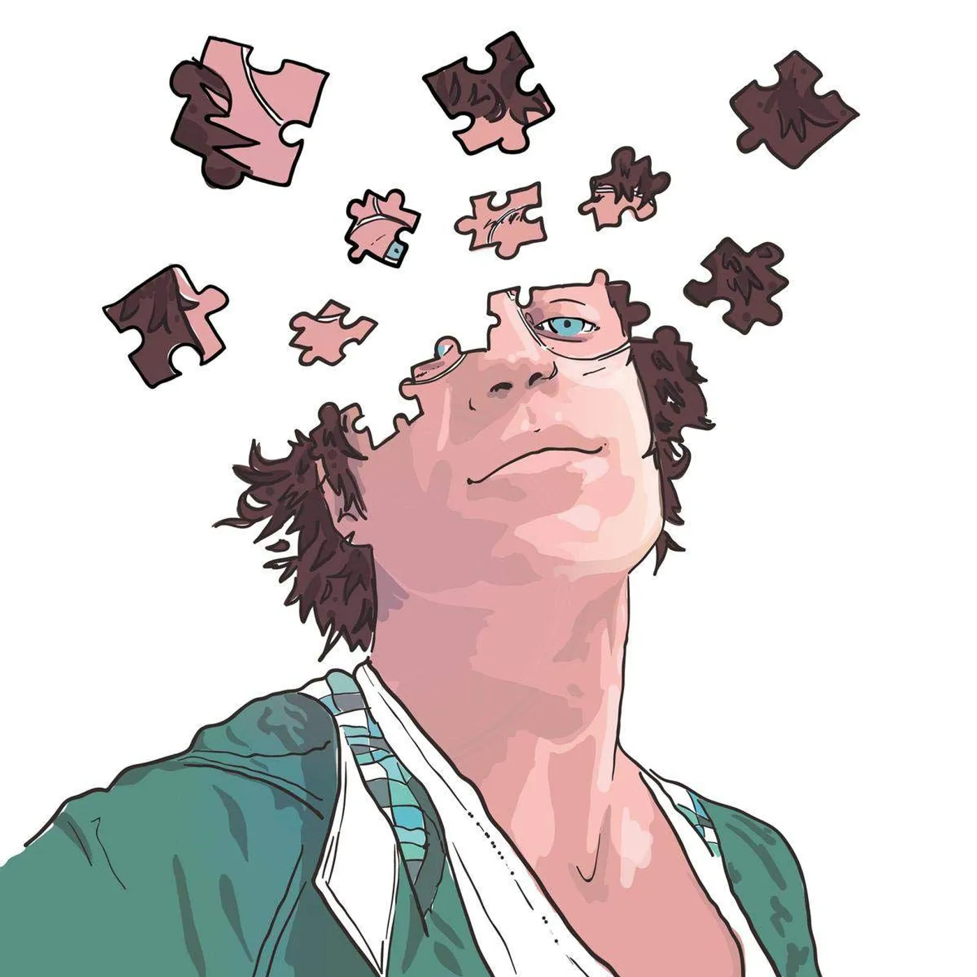 santpoort Art Of Being Empty (Transparent Teal/DL Card) Vinyl Record