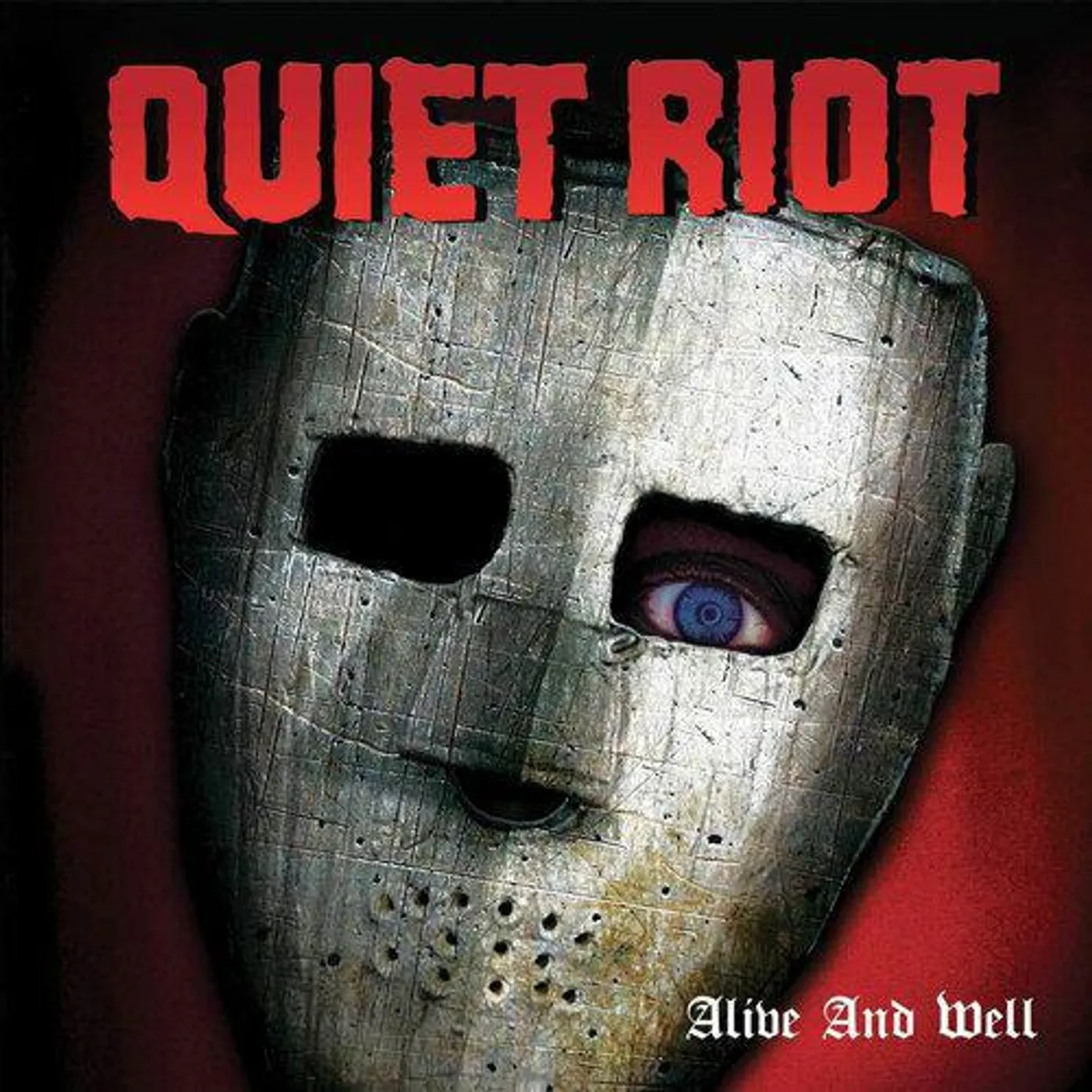 Quiet Riot Alive & Well (Red & Black Splatter/Deluxe/2LP) Vinyl Record