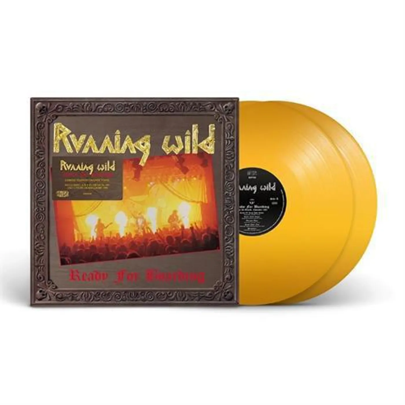Running Wild Ready For Boarding (2LP/Orange) Vinyl Record