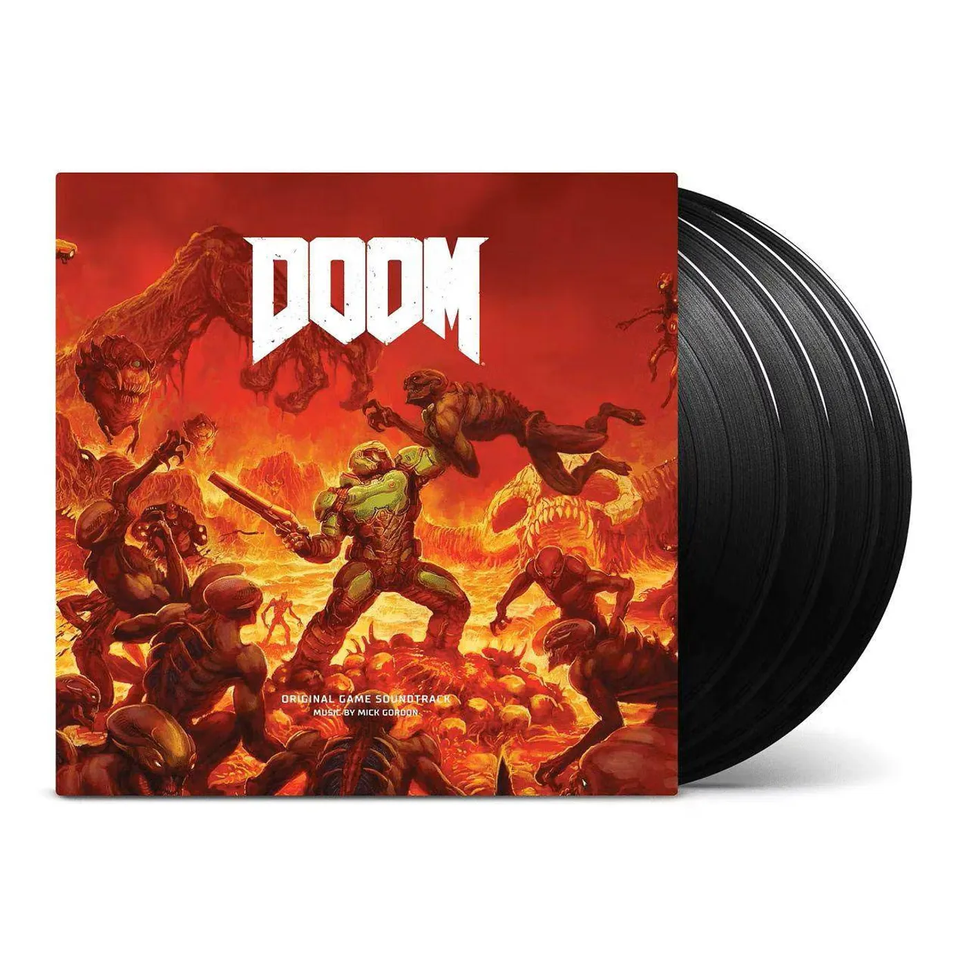 Mick Gordon Doom (5TH Anniversary Standard Edition/4LP/180G) vinyl record