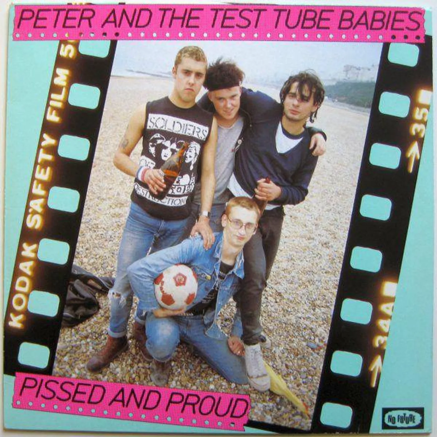 Peter and the Test Tube Babies Pissed & Proud (blue vinyl)