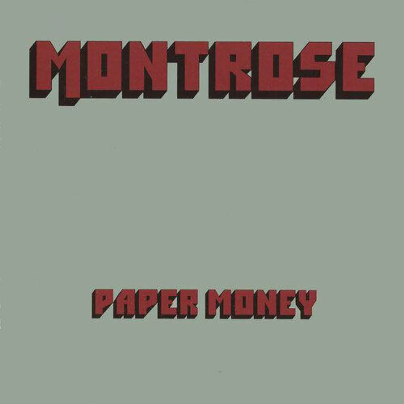 Montrose Paper Money (Translucent Red/Limited Edition) Vinyl Record