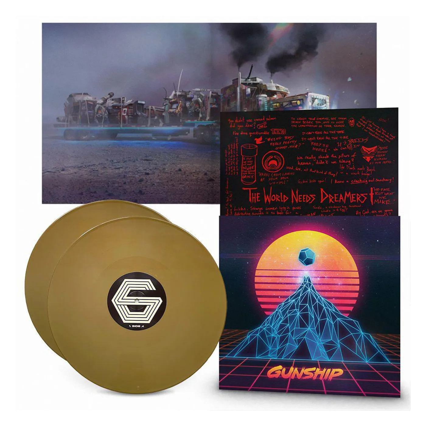 Gunship S/T (Gold/2LP) Vinyl Record
