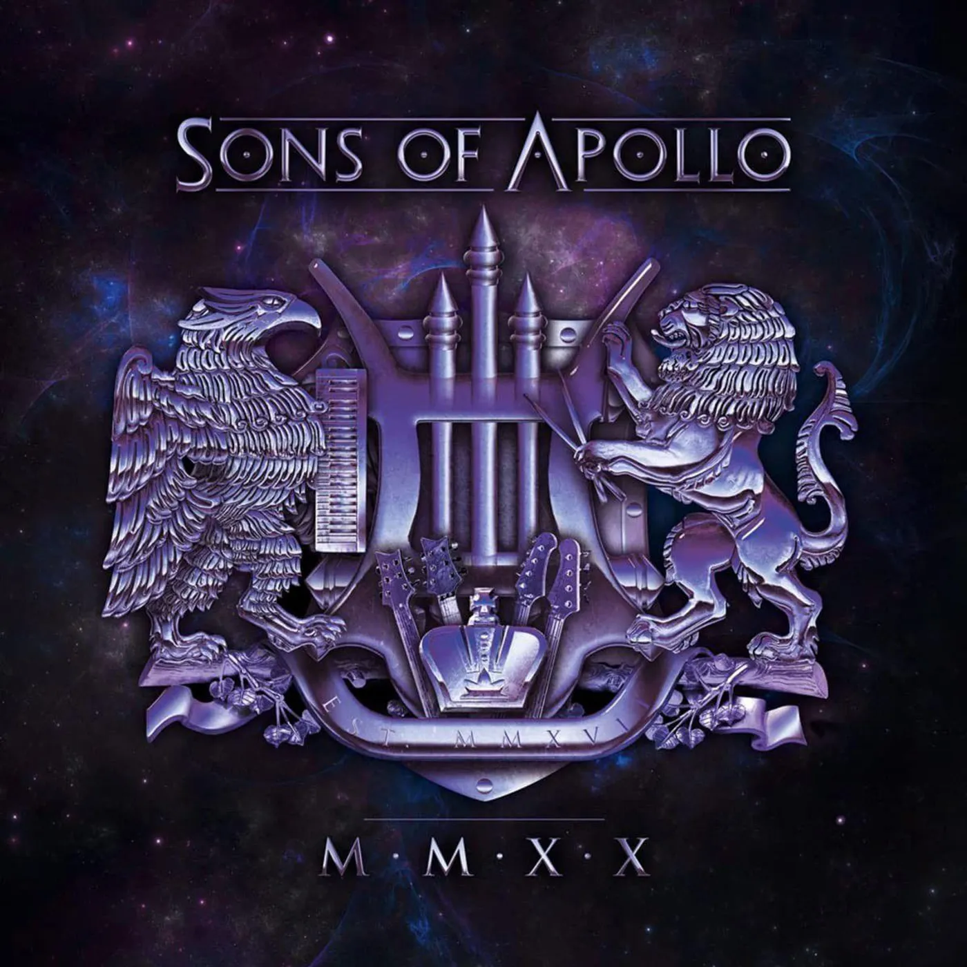 Sons Of Apollo Mmxx (2LP/180g/Solid Pink & Solid Purple & Solid White) Vinyl Record