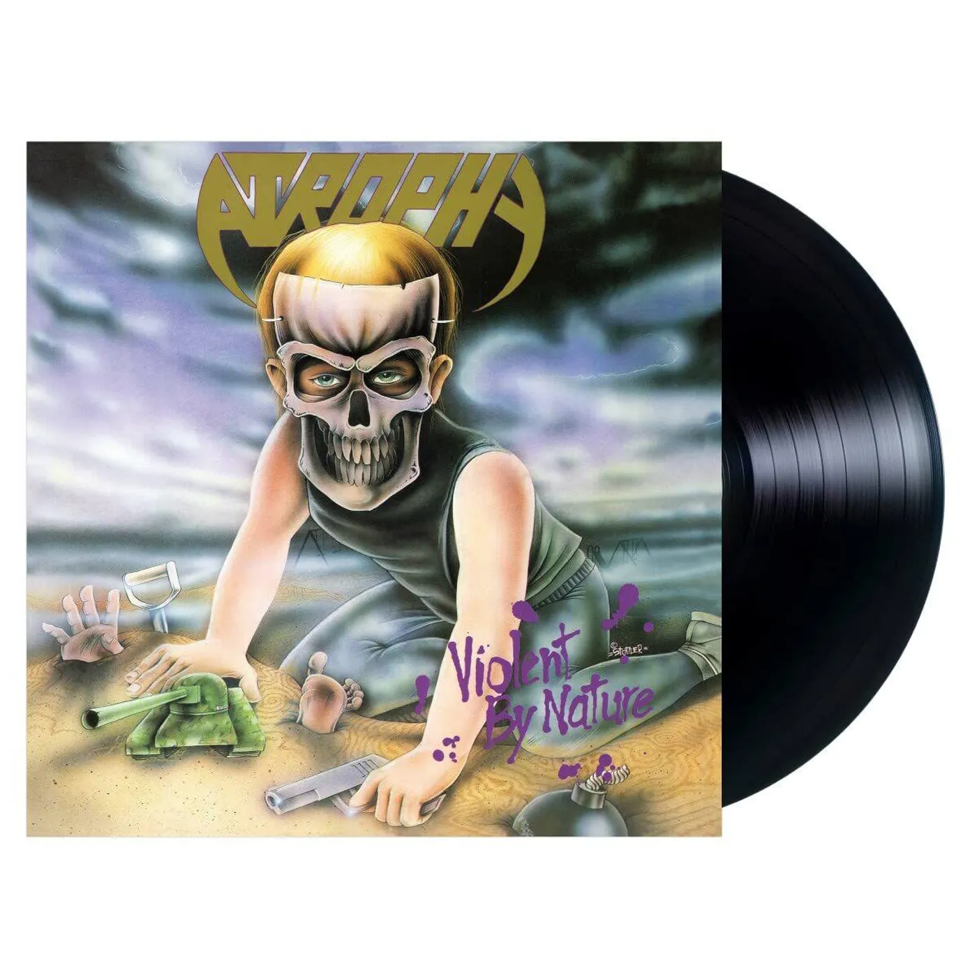 Atrophy Violent By Nature Vinyl Record