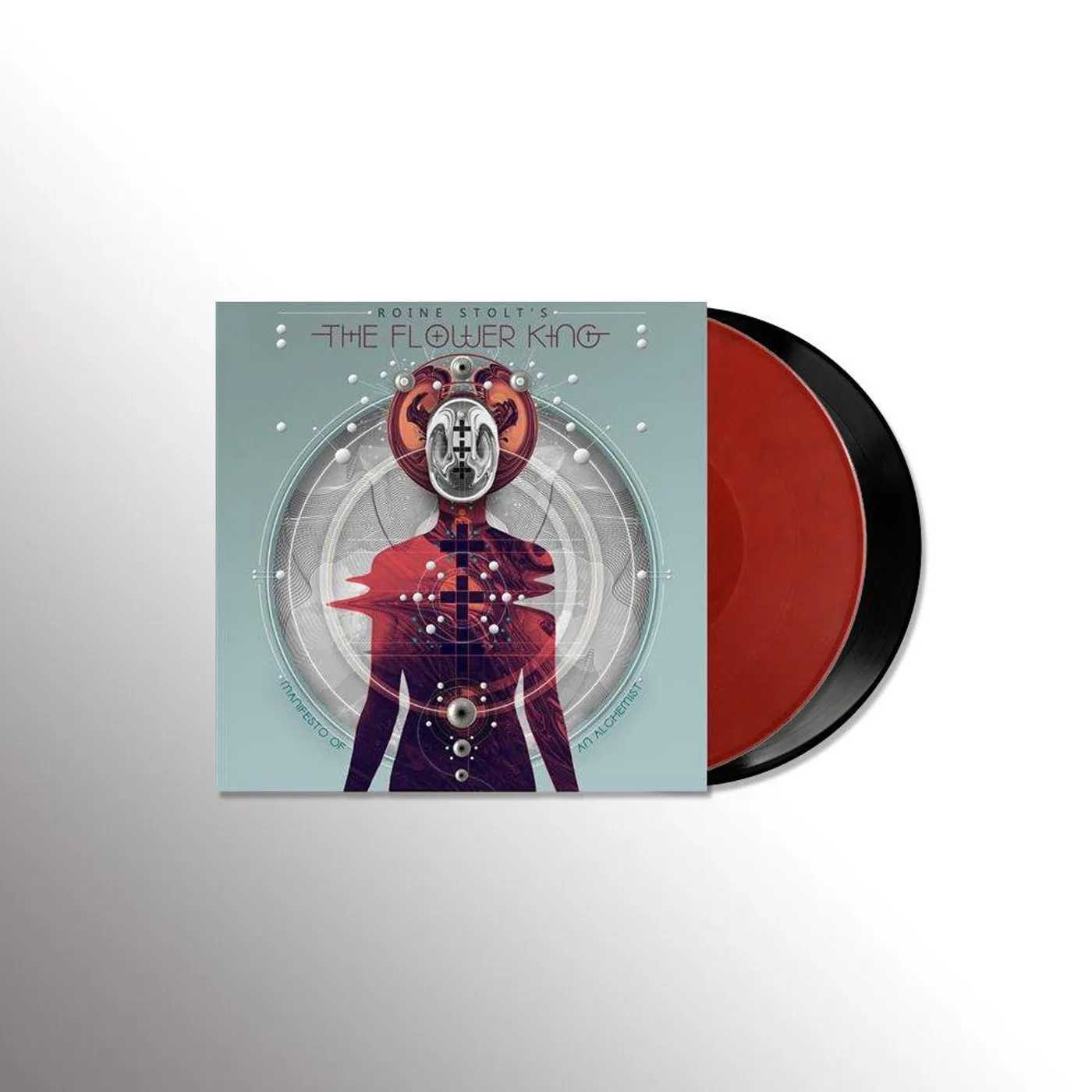 Roine Stolt's The Flower King Manifesto Of An Alchemist (2LP/180G/Solid Red & Black) Vinyl Record