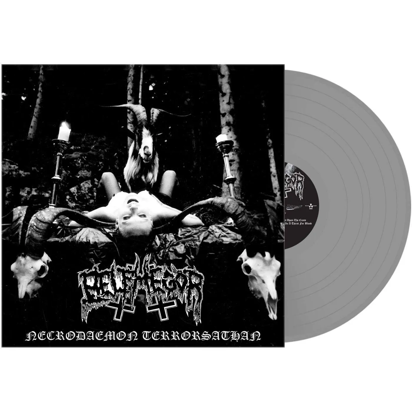 Belphegor NECRODAEMON TERRORSATHAN (GREY VINYL) Vinyl Record