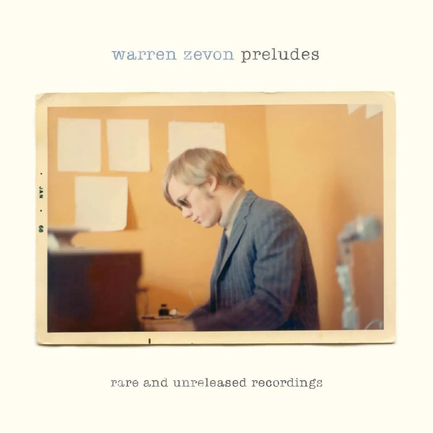Warren Zevon Preludes Vinyl Record