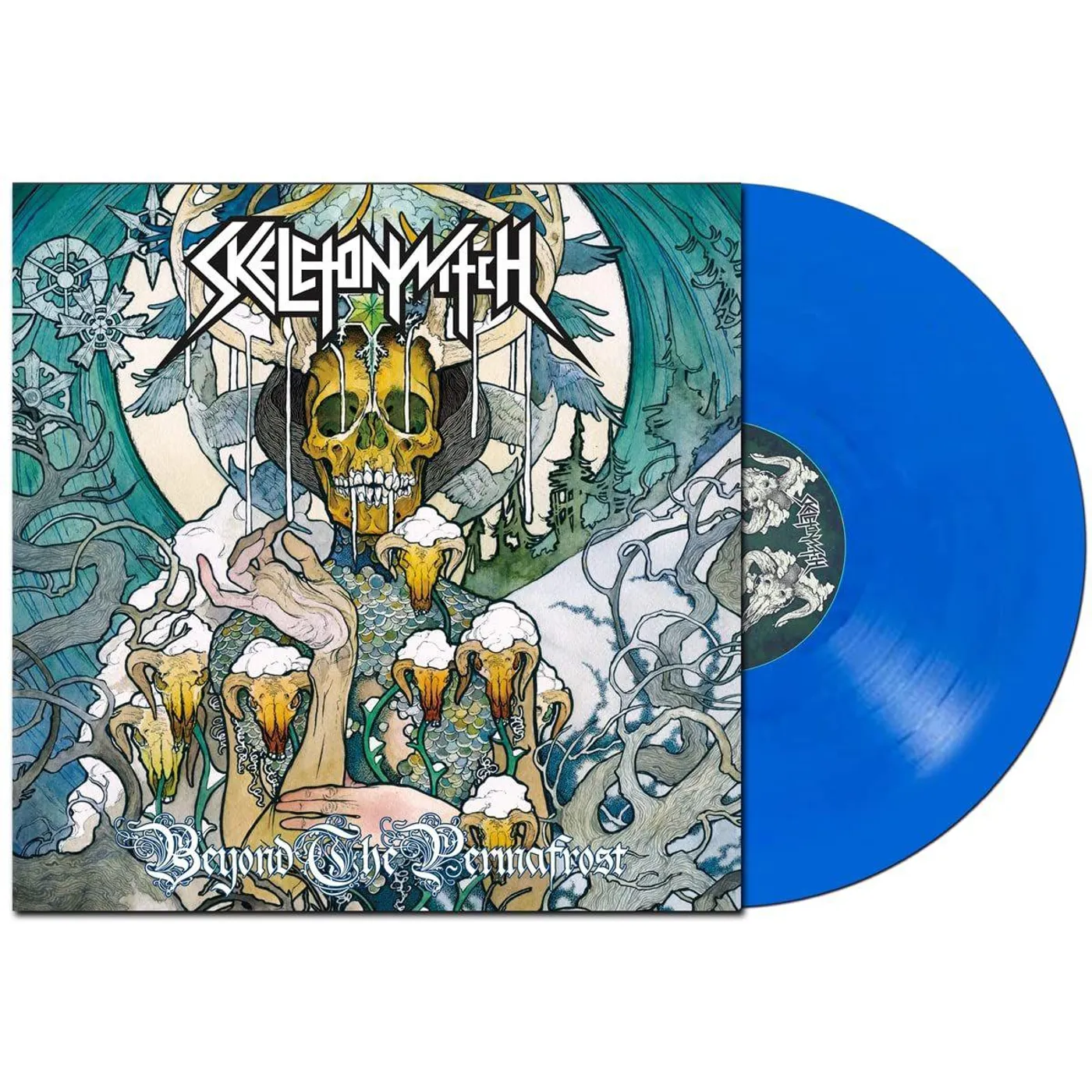 Skeletonwitch Beyond The Permafrost (Opaque Blue) Vinyl Record