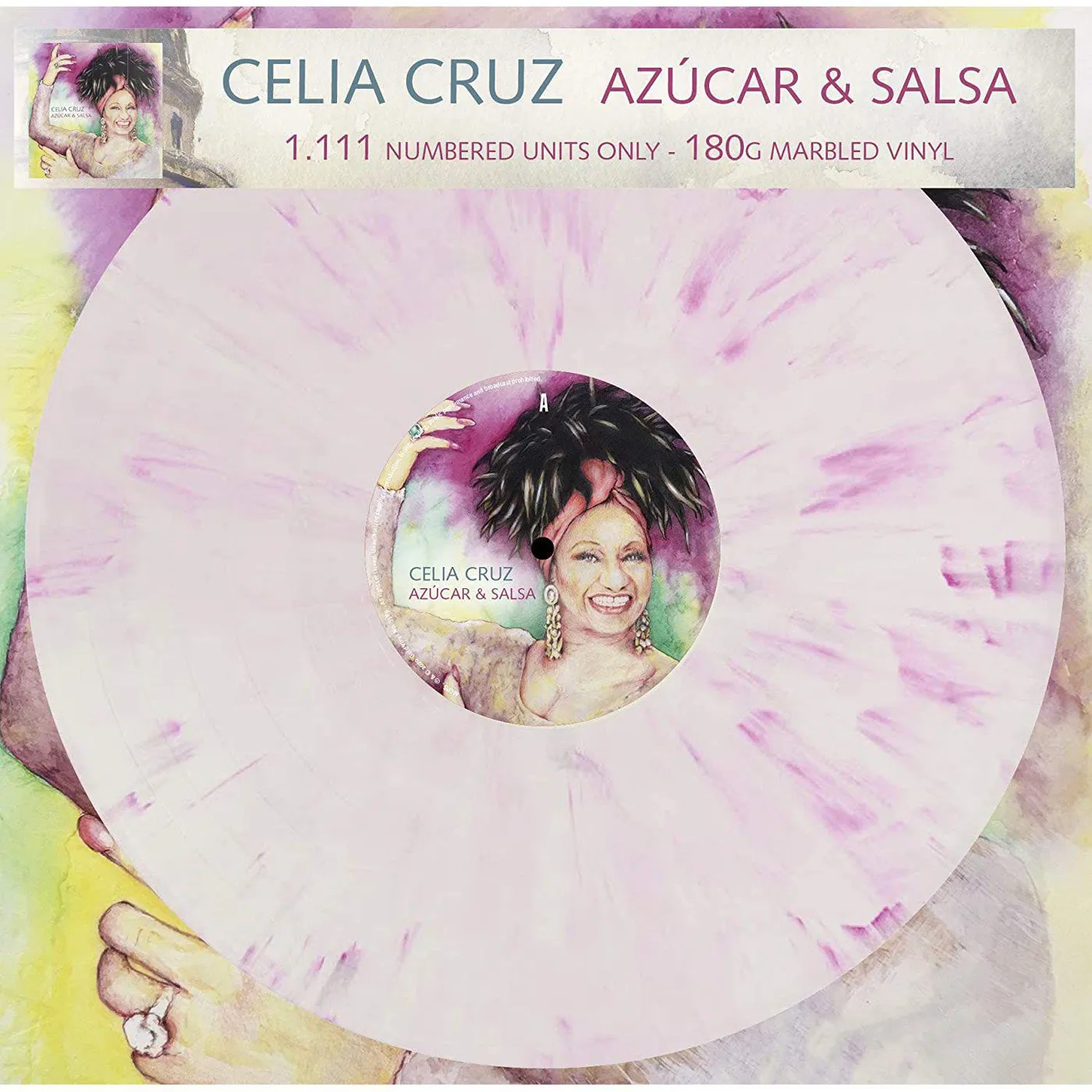 Celia Cruz Azucar & Salsa (Import) Vinyl Record