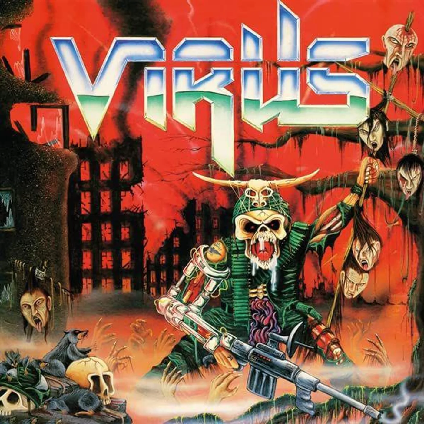 Virus Force Recon (Clear/Green Splatter) Vinyl Record