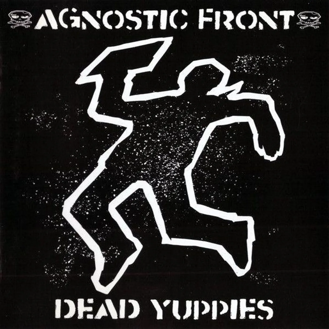 Agnostic Front DEAD YUPPIES (LTD/180G/CLEAR W/ BLACK & WHITE VINYL) Vinyl Record