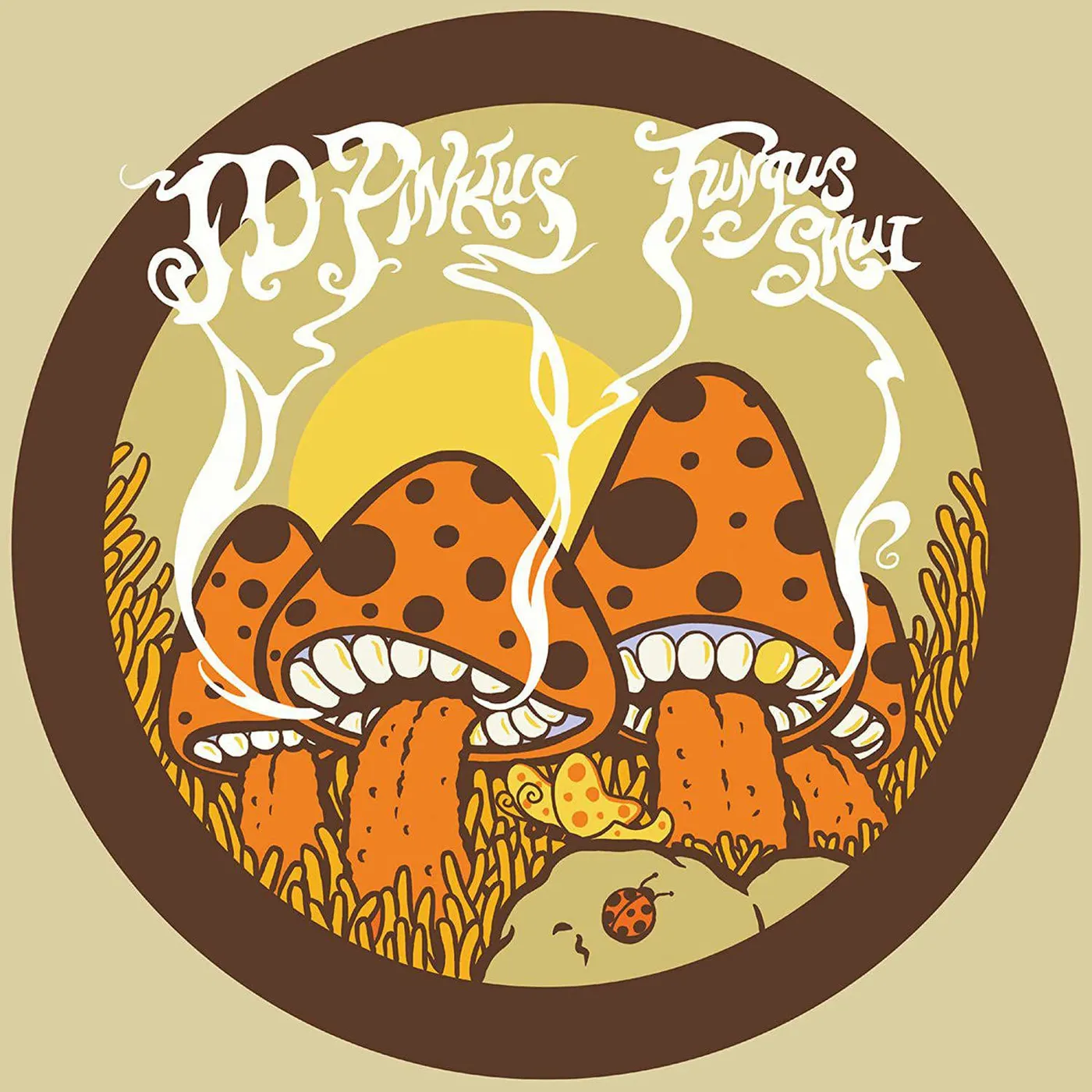 JD Pinkus Fungus Shui (Orange Sunshine) Vinyl Record