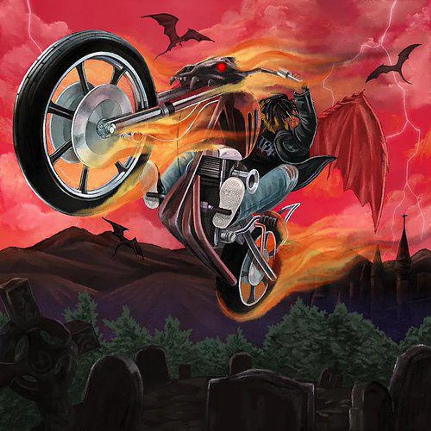 Dro Kenji Race Me To Hell (Pink) Vinyl Record