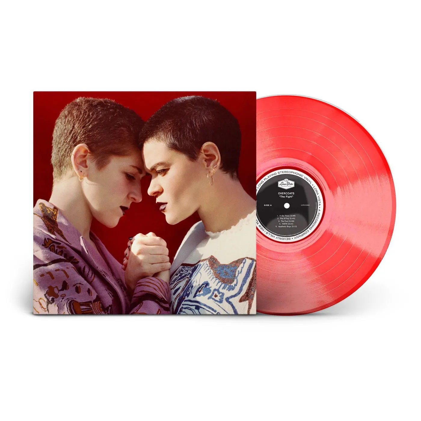 Overcoats Fight (Ruby Red) Vinyl Record