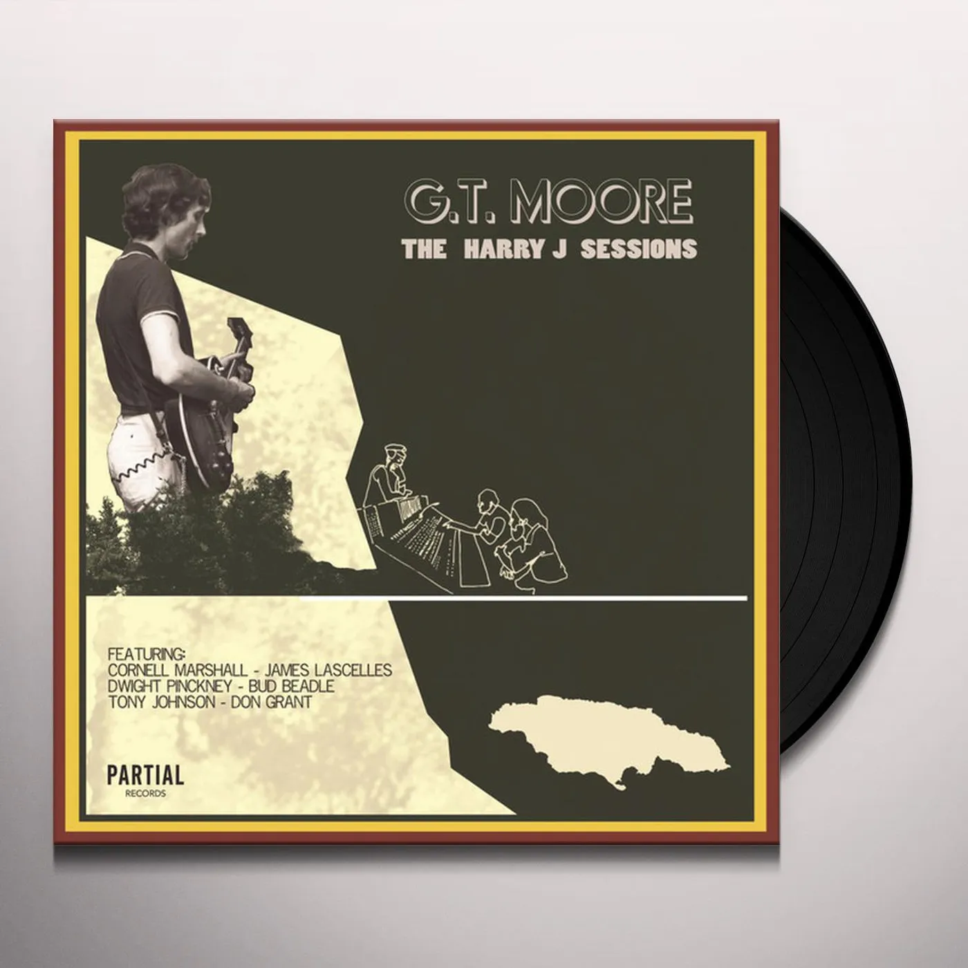 G.T. Moore Harry J Sessions Vinyl Record