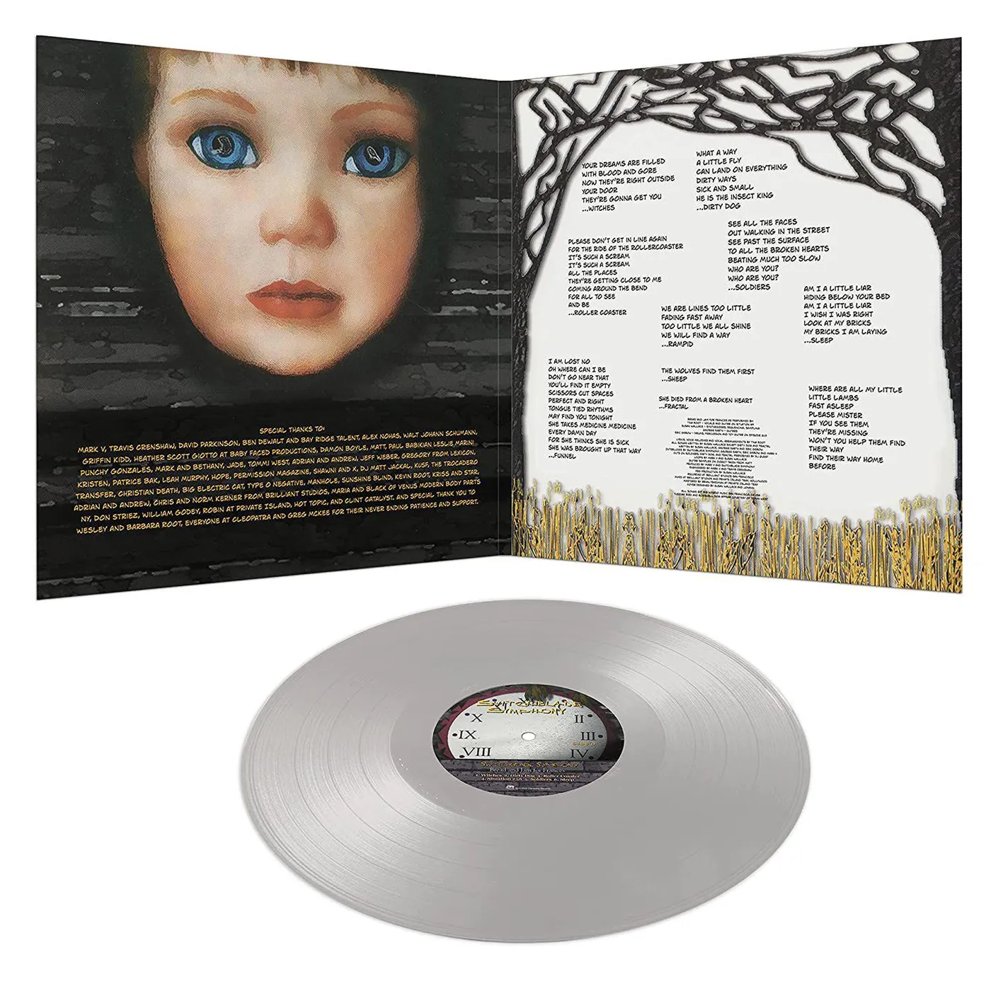 Switchblade Symphony Bread And Jam For Frances (Silver) Vinyl Record