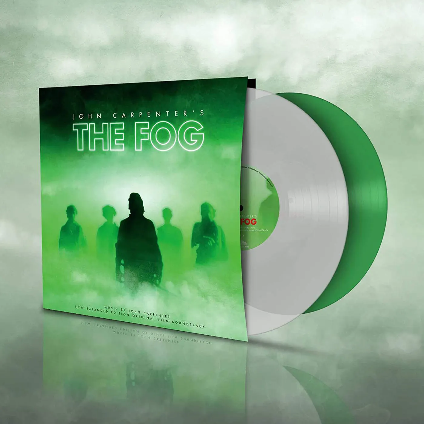 John Carpenter The Fog Original Soundtrack (2LP/Green & White Vinyl Records)