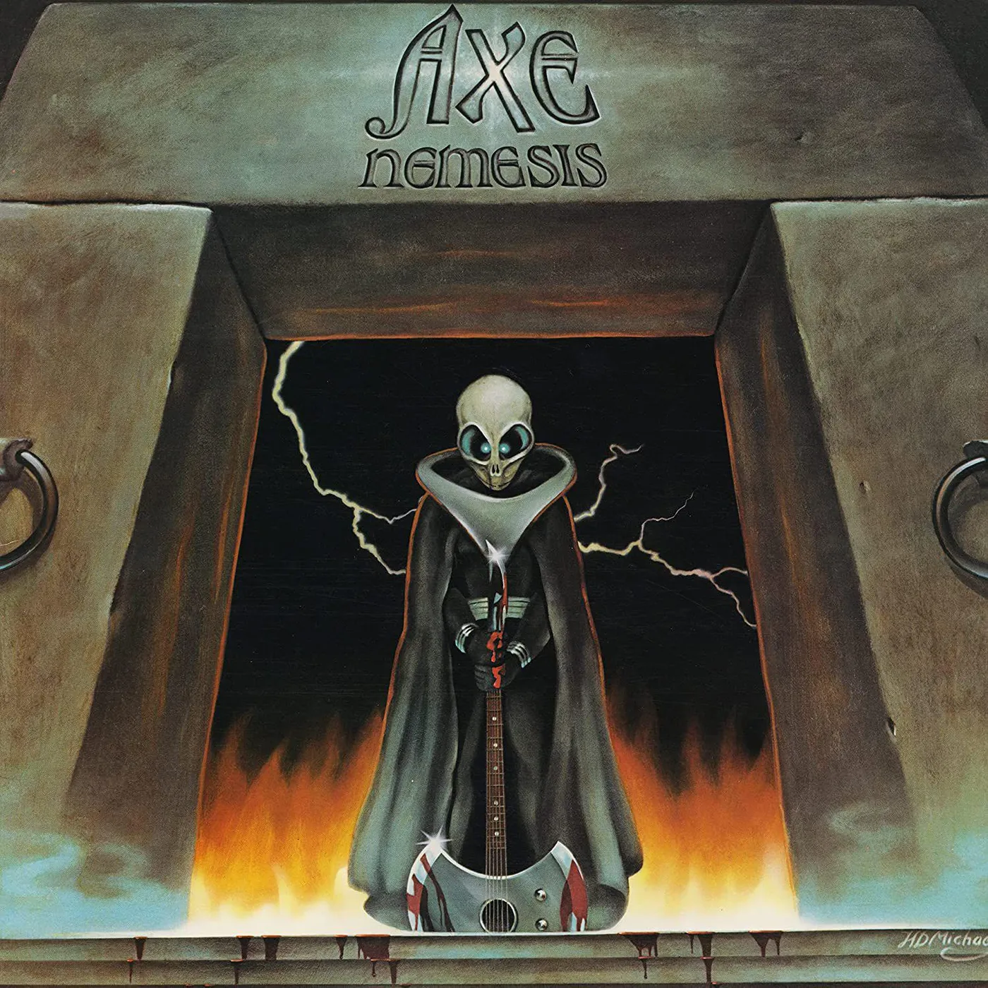 Axe Nemesis (Silver) Vinyl Record