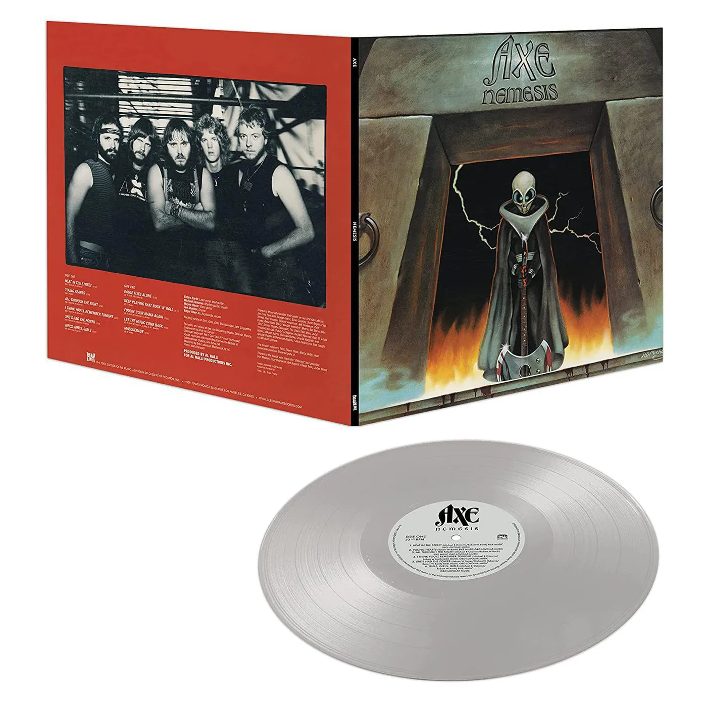 Axe Nemesis (Silver) Vinyl Record