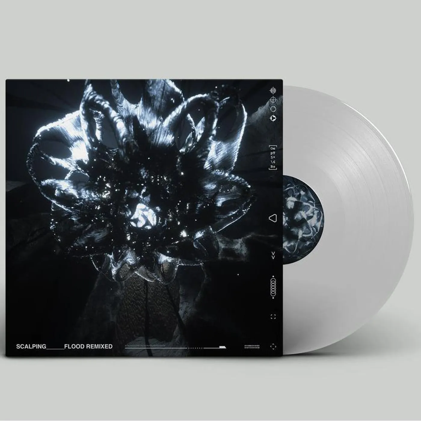SCALPING Flood Remixed (Clear Vinyl Record) 