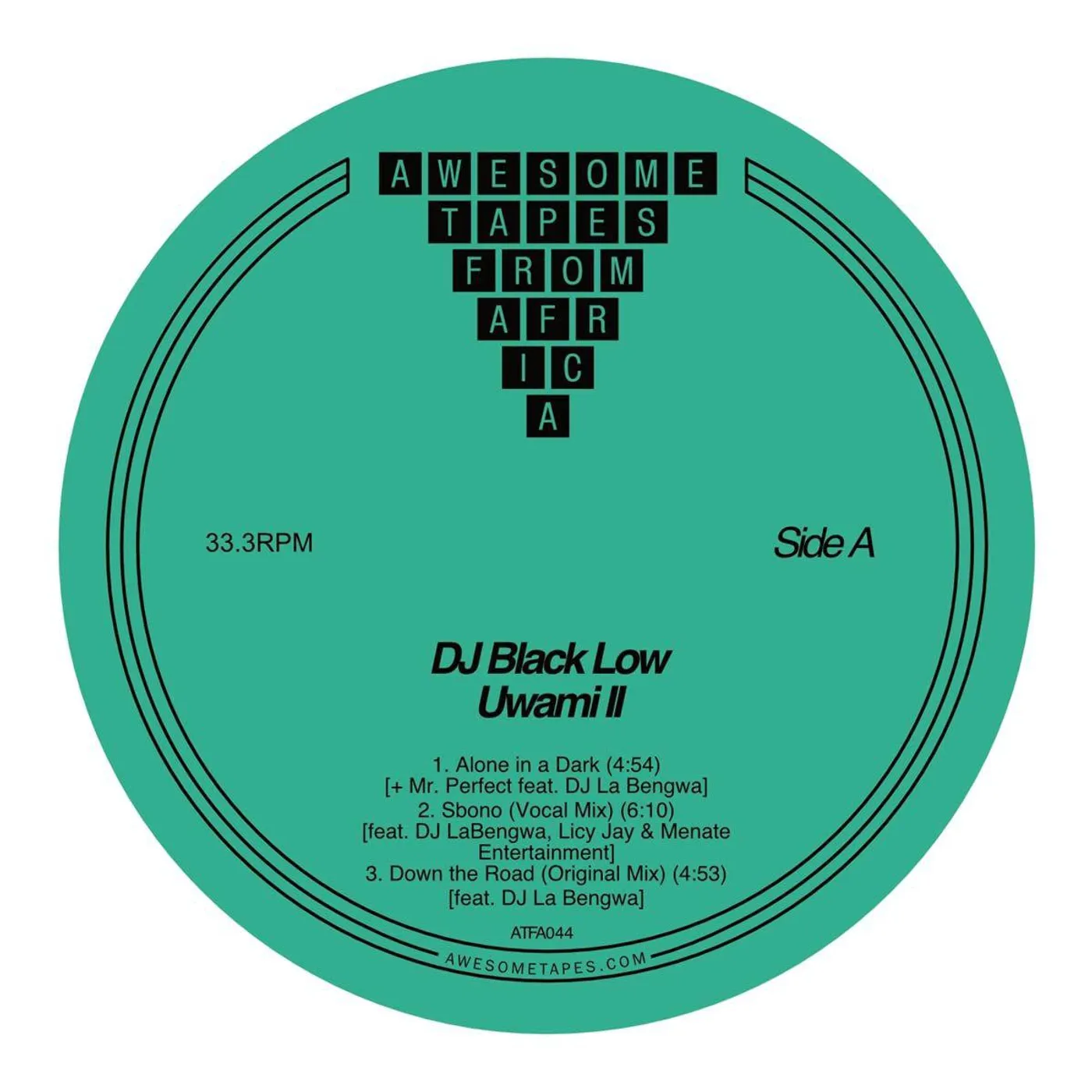 DJ Black Low Uwami II Vinyl Record