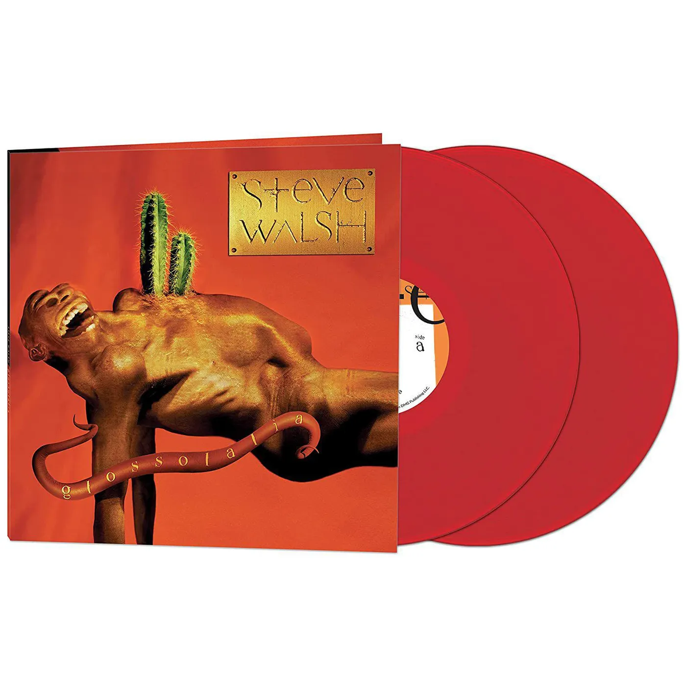Steve Walsh Glossolalia (Red) Vinyl Record