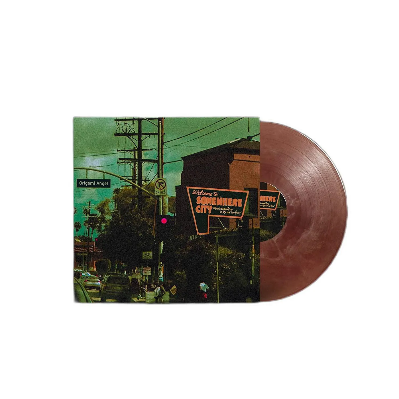Origami Angel Somewhere City (Random Color) Vinyl Record