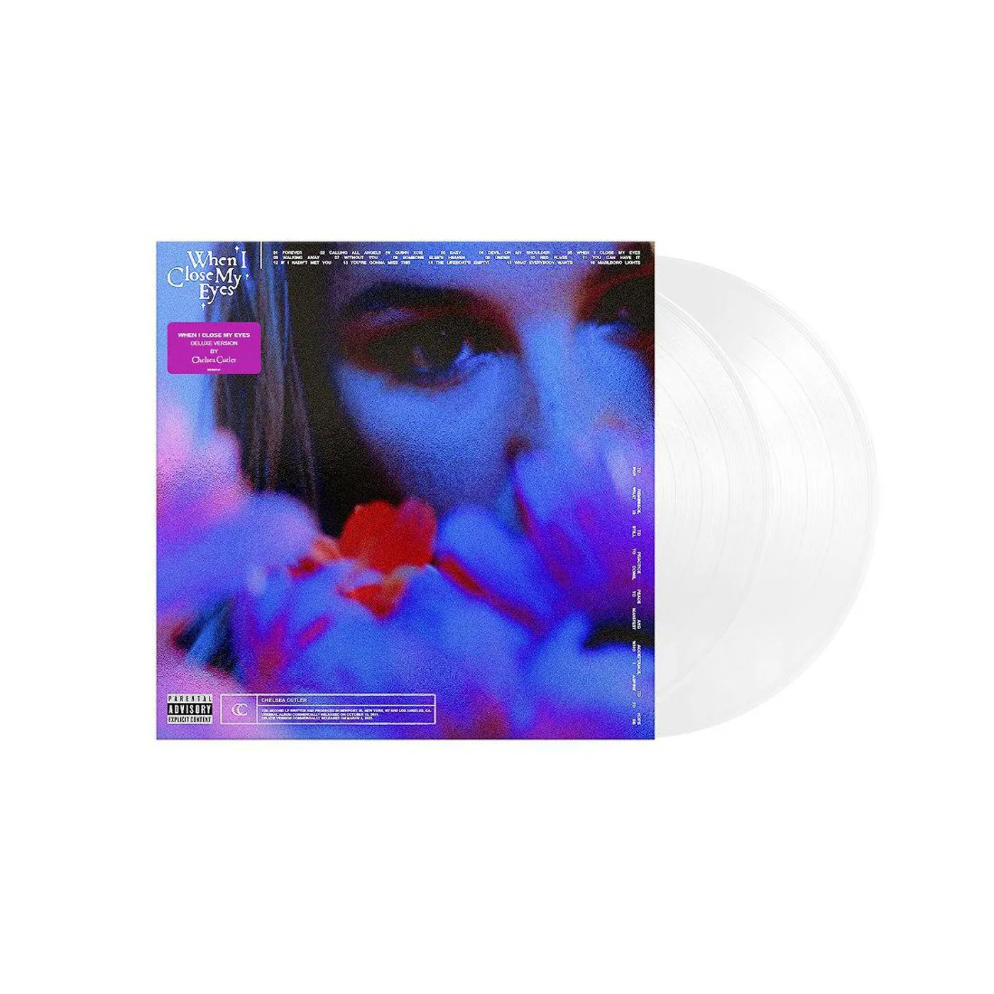 Chelsea Cutler WHEN I CLOSE MY EYES (X) (DELUXE CLEAR VINYL/2LP) Vinyl Record