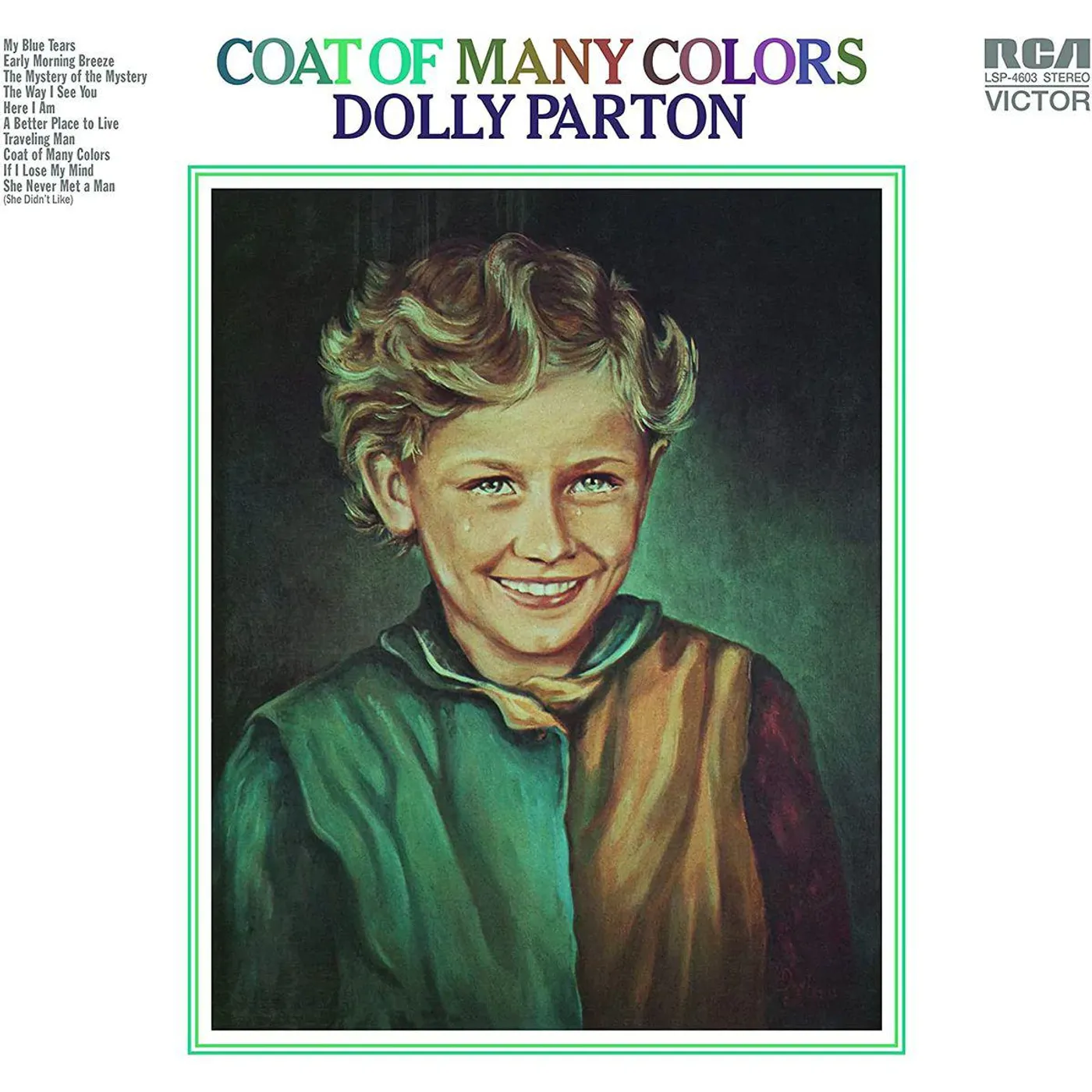 Dolly Parton Coat Of Many Colors (180g) Vinyl Record