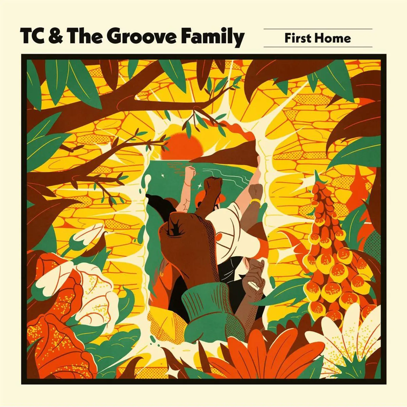 TC & the Groove Family First Home Vinyl Record