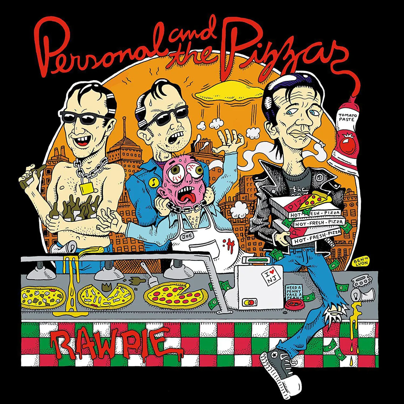 Personal and The Pizzas Raw Pie Vinyl Record