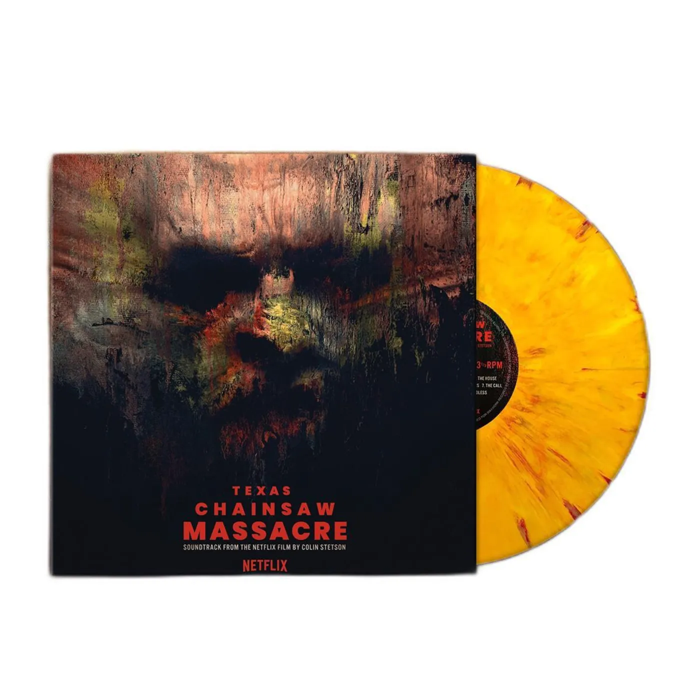 Colin Stetson Texas Chainsaw Massacre Original Soundtrack (180g/Sunflower & Blood) Vinyl Record