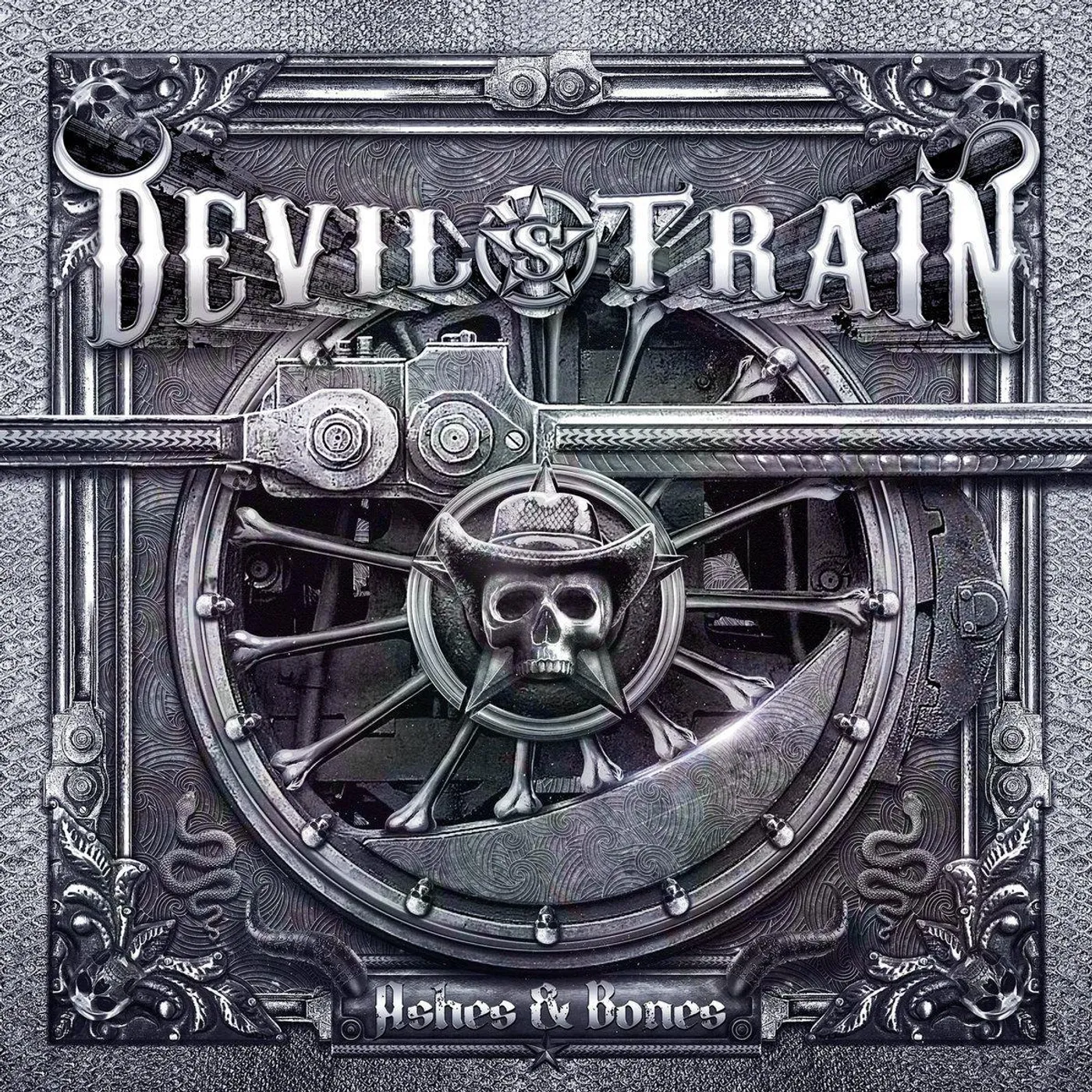 Devil's Train Ashes & Bones (Silver) Vinyl Record