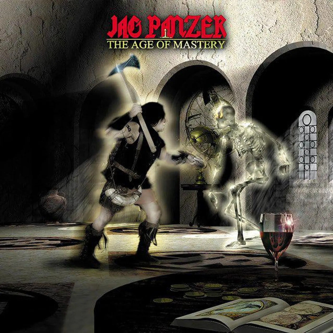 Jag Panzer Age Of Mastery (2LP/Red Marble) Vinyl Record