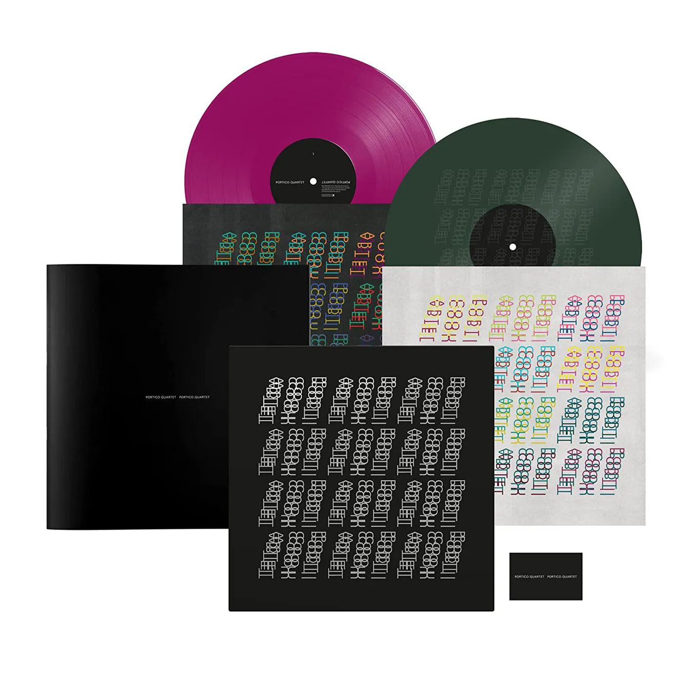 Portico Quartet (Pink & Green) Vinyl Record