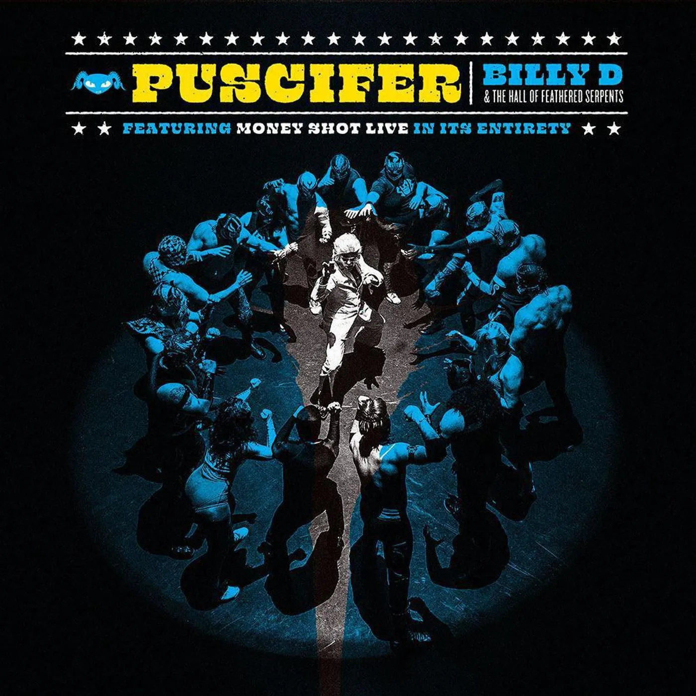 Puscifer Billy D: Money Shot Live In Its Entirety (2LP/Silver Splatter) Vinyl Record