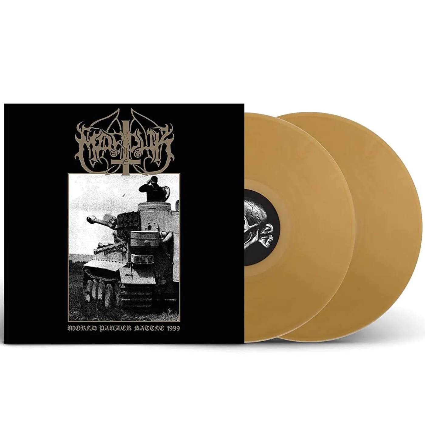 Marduk WORLD PANZER BATTLE 1999 (GOLD VINYL/2LP) Vinyl Record