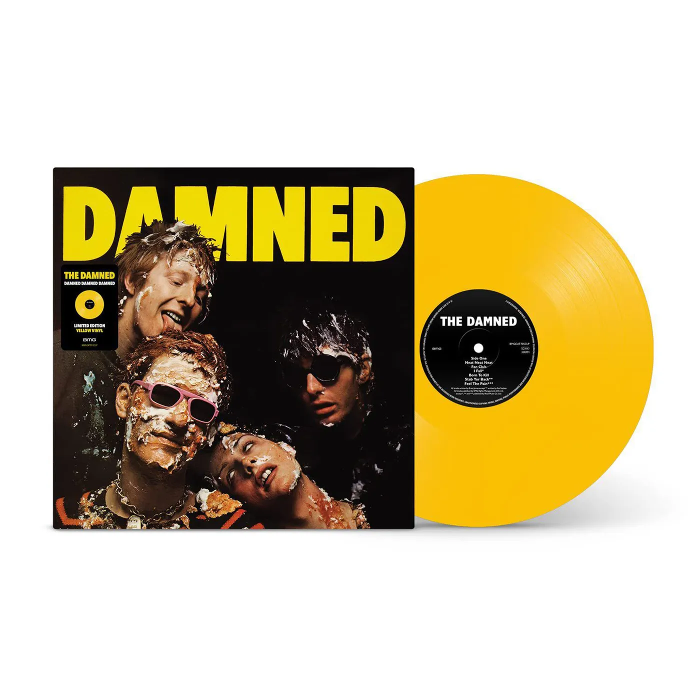  The Damned Damned Damned (Limited Edition/Yellow) Vinyl Record