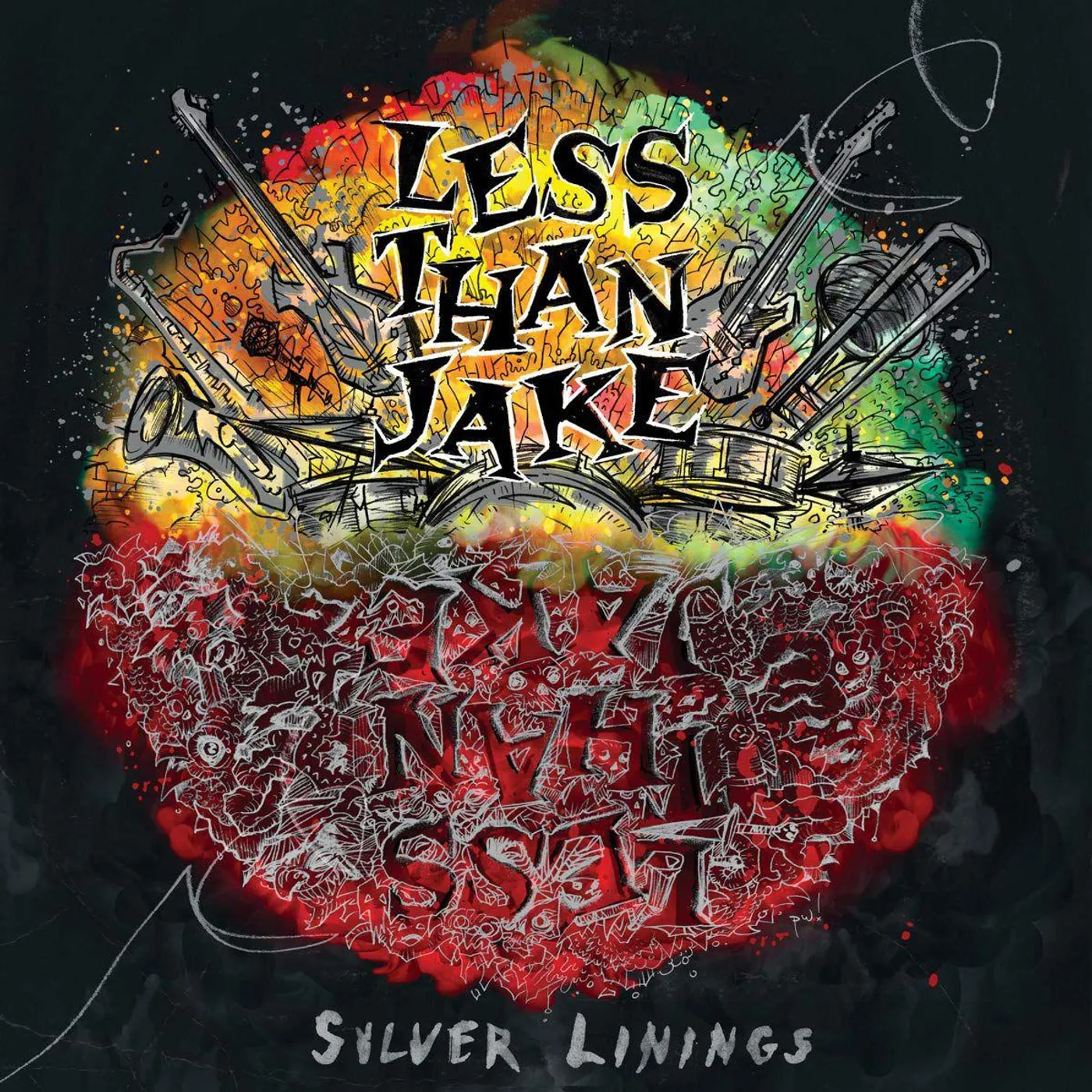 Less Than Jake Silver Linings (2LP) Vinyl Record