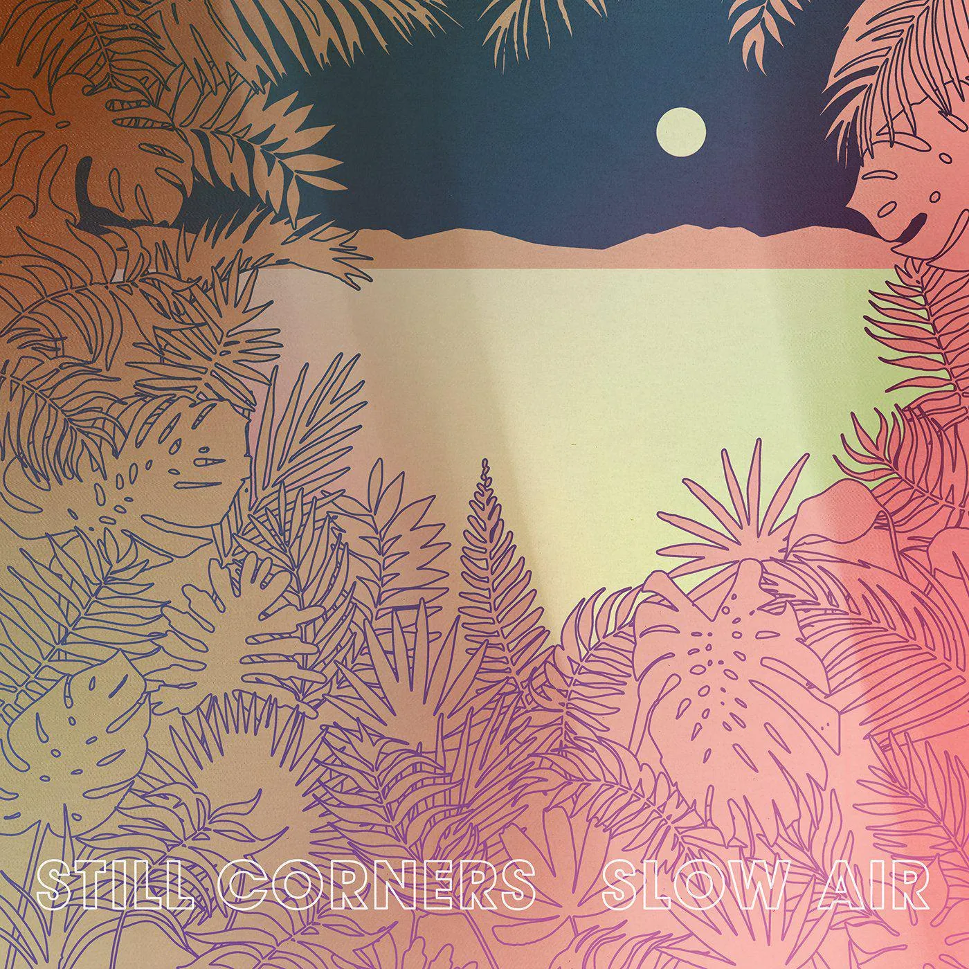 Still Corners SLOW AIR (DL CODE) Vinyl Record