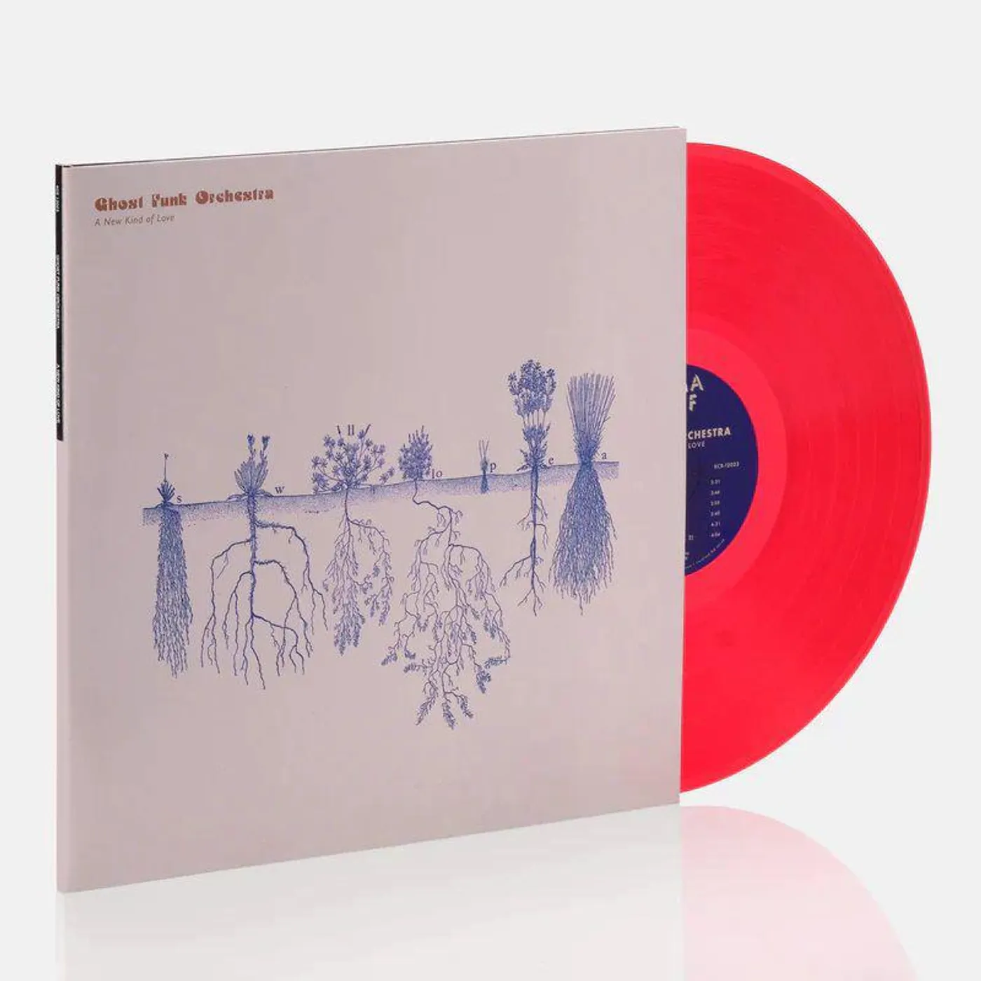 Ghost Funk Orchestra A New Kind Of Love (Transparent Red) Vinyl Record
