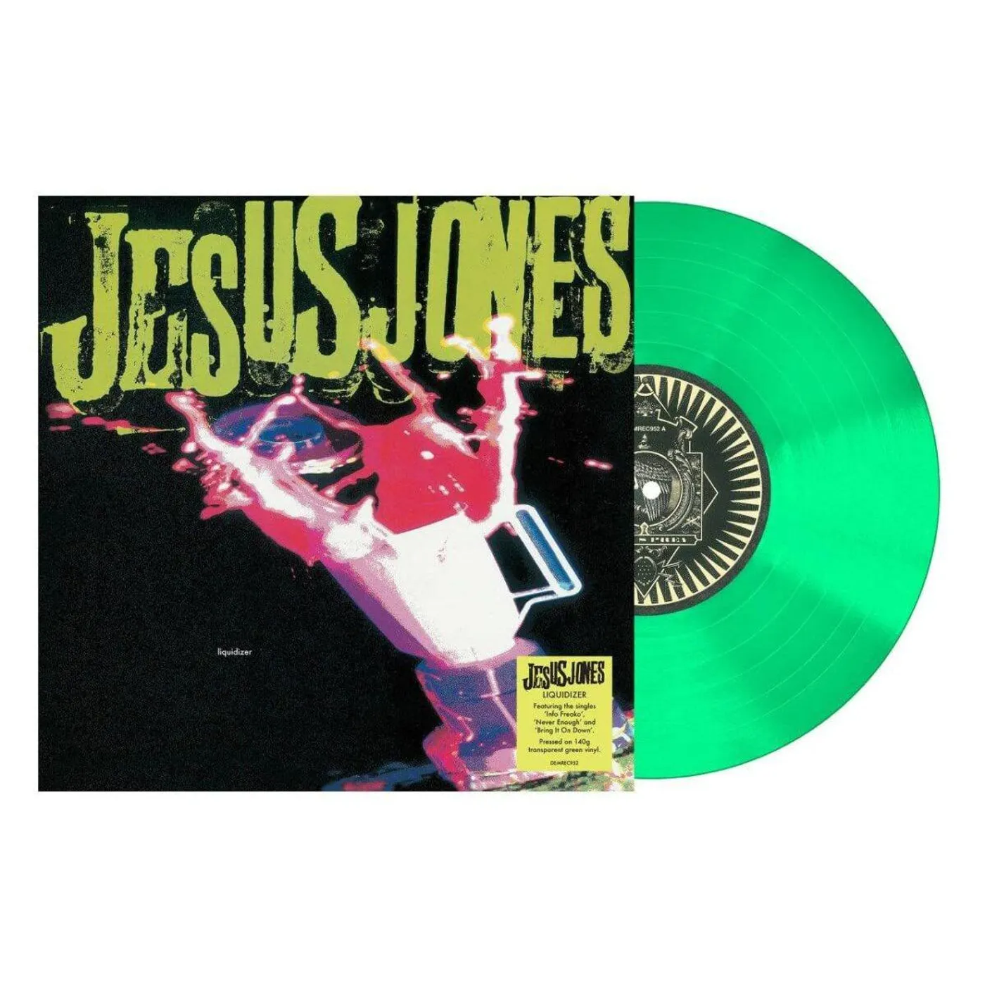 Jesus Jones Liquidizer (Translucent Green/140G) Vinyl Record